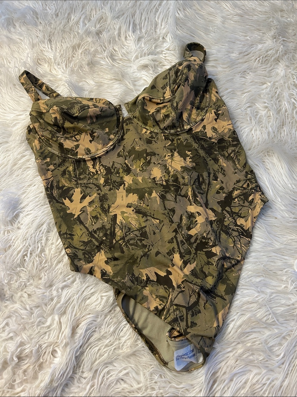 Classic Camouflage One-Piece Swimsuit